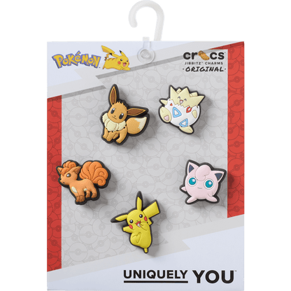 Pokemon Character 5 Pck Jibbitz™ charms - Crocs on sale