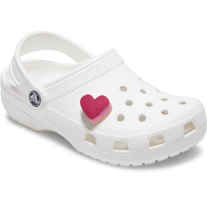 Stacked Pink Heart Jibbitz™ charms - Crocs discount