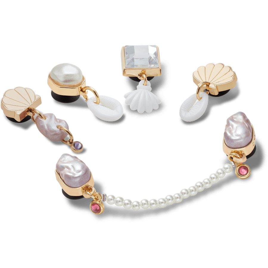 Elevated Pearl 5 Pack Jibbitz™ charms - Crocs online