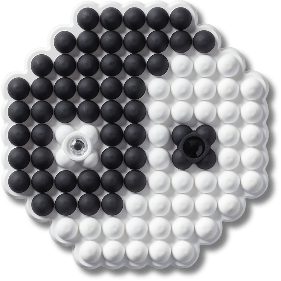 Beaded Ying and Yang Jibbitz™ charms - Crocs discount