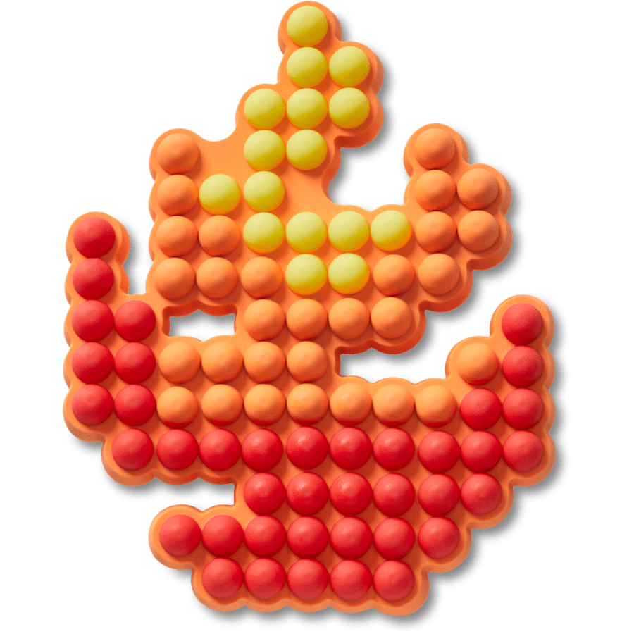 Beaded Flame Jibbitz™ charms - Crocs US