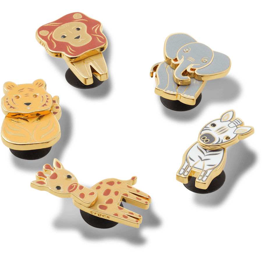 Enamel Safari 5 Pack Jibbitz™ charms - Crocs near me