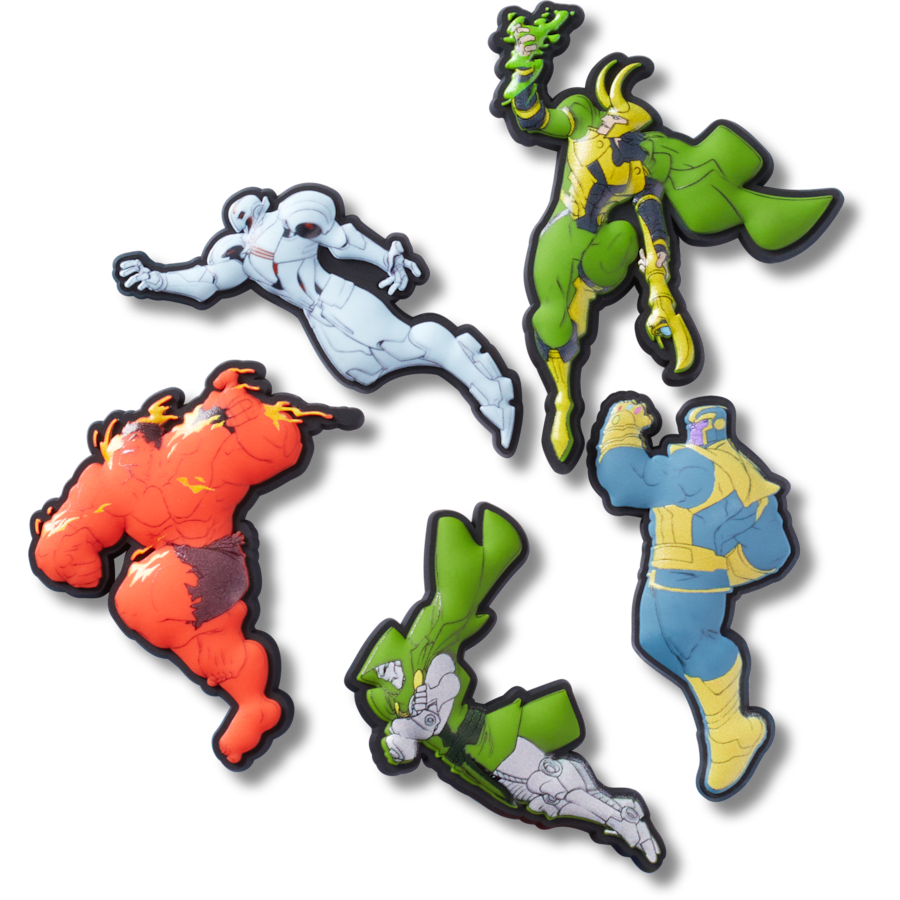 Avengers Villains 5Pck Jibbitz™ charms - Crocs outlet