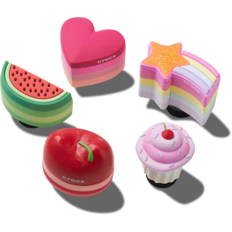 Stacked Sweets 5 Pack Jibbitz™ charms - Crocs online