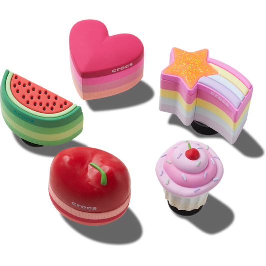 Stacked Sweets 5 Pack Jibbitz™ charms - Crocs online