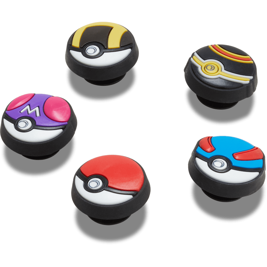 Poke Ball 5 Pack Jibbitz™ charms - Crocs sale