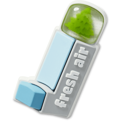 Dimensional Fresh Air Inhaler Jibbitz™ charms - Crocs US