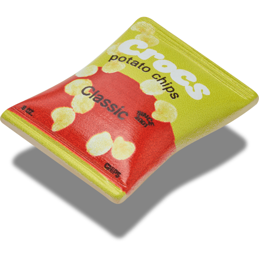 Yellow Red Chip Bag Jibbitz™ charms - Crocs discount
