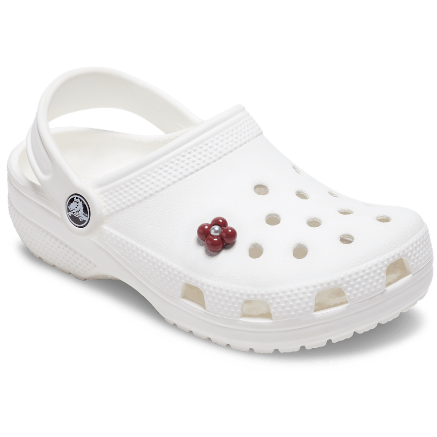 Expressive Floral Maroon Jibbitz™ charms - Crocs US
