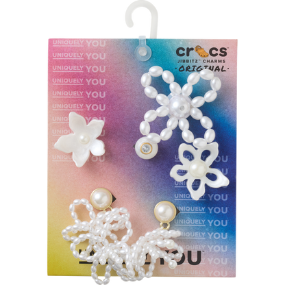 White Pearl Beaded 5 Pack Jibbitz™ charms - Crocs near me