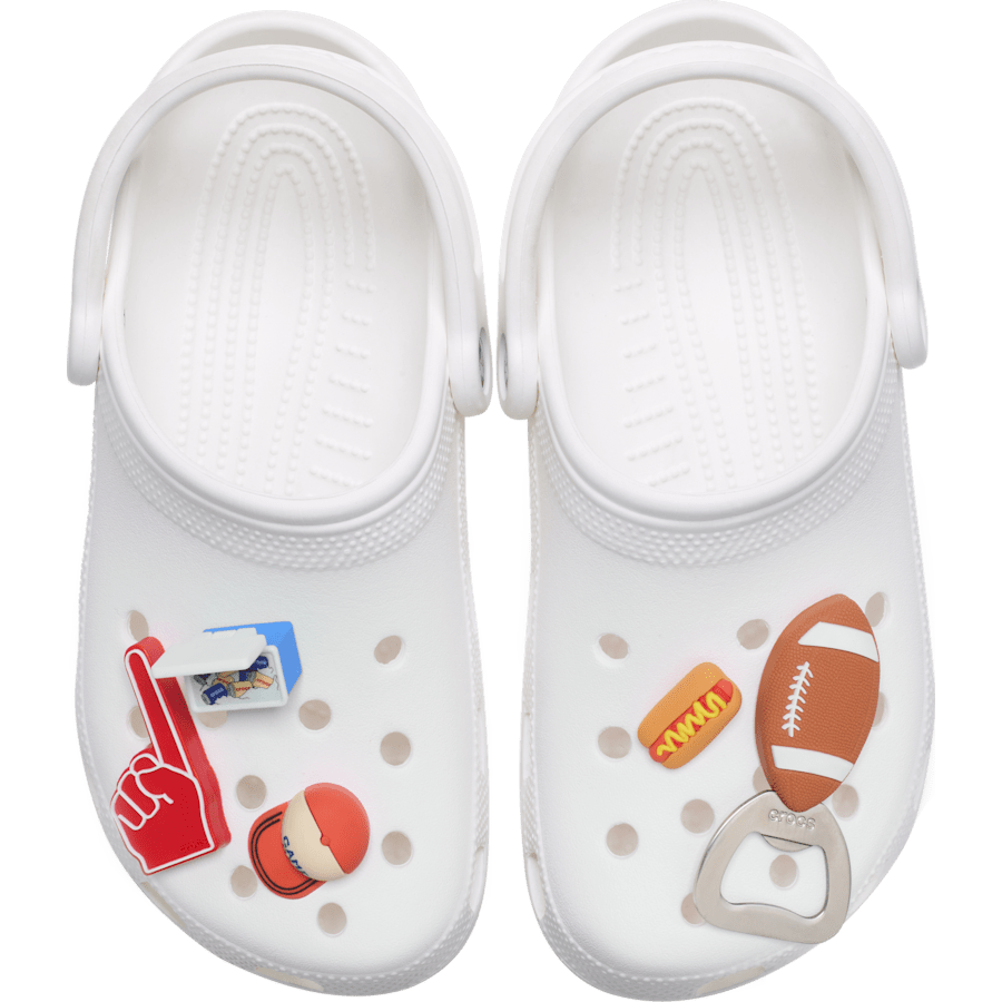 Tailgate 5 Pack Jibbitz™ charms - Crocs on sale