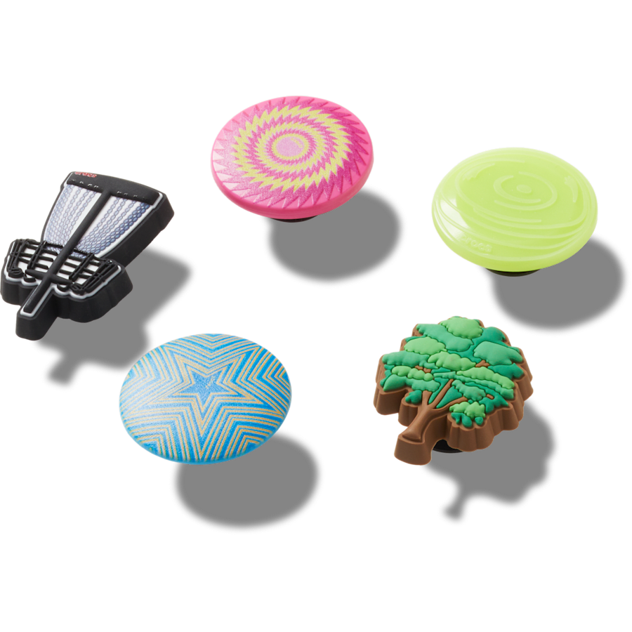 Disc Golf 5 Pack Jibbitz™ charms - Crocs for sale
