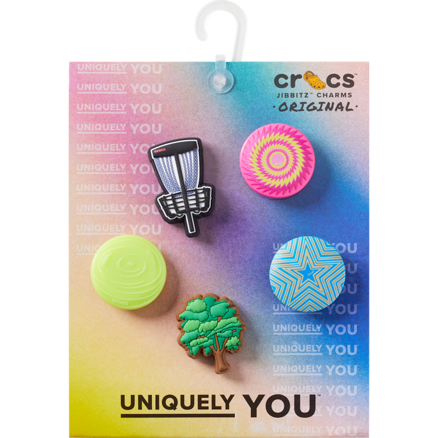 Disc Golf 5 Pack Jibbitz™ charms - Crocs for sale