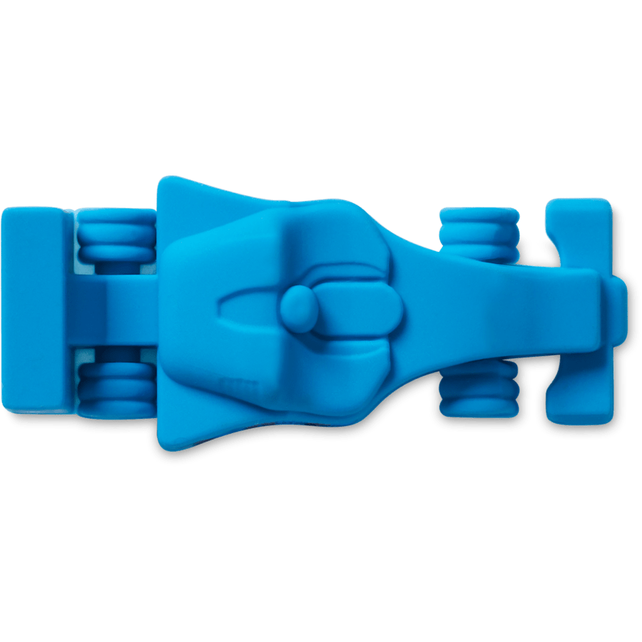 3D Blue Race Car Jibbitz™ charms - Crocs US