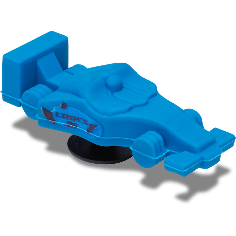 3D Blue Race Car Jibbitz™ charms - Crocs US