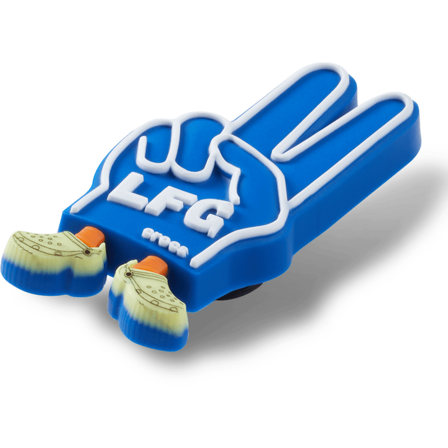 LFG Foam Peace Sign Jibbitz™ charms - Crocs online
