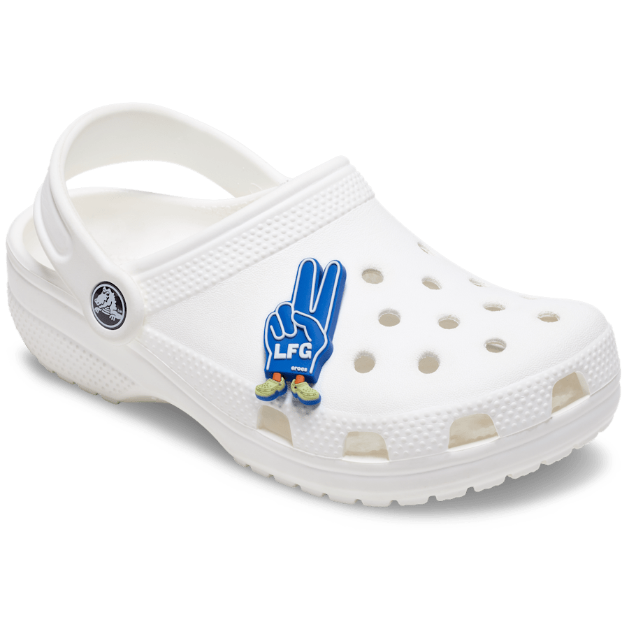 LFG Foam Peace Sign Jibbitz™ charms - Crocs online