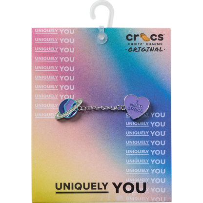 I Need Space Planet Chain Jibbitz™ charms - Crocs US
