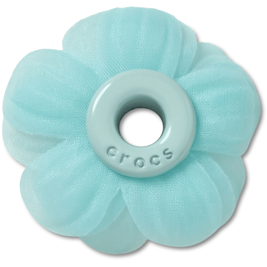Blue Chiffon Grommet Jibbitz™ charms - Crocs online