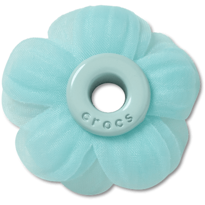 Blue Chiffon Grommet Jibbitz™ charms - Crocs online