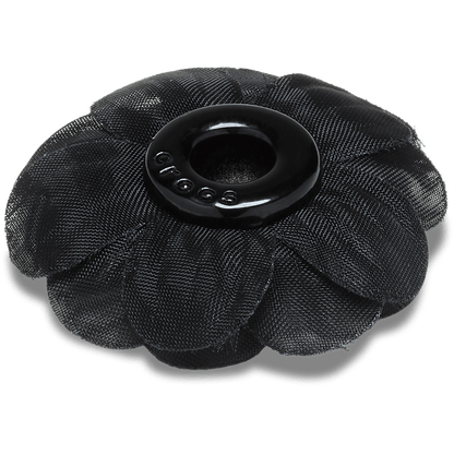 Black Chiffon Grommet Jibbitz™ charms - Crocs for sale