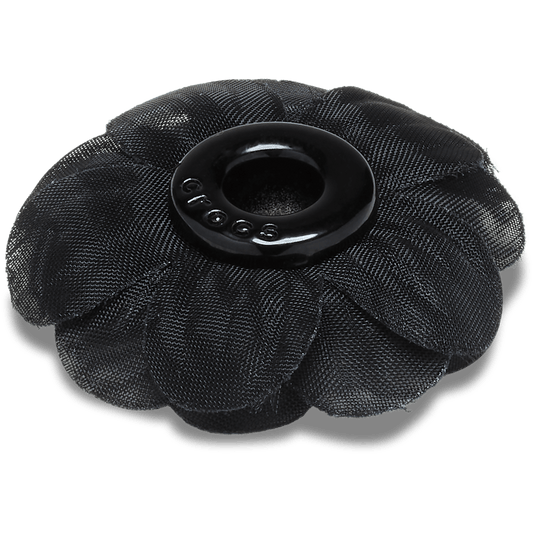 Black Chiffon Grommet Jibbitz™ charms - Crocs for sale