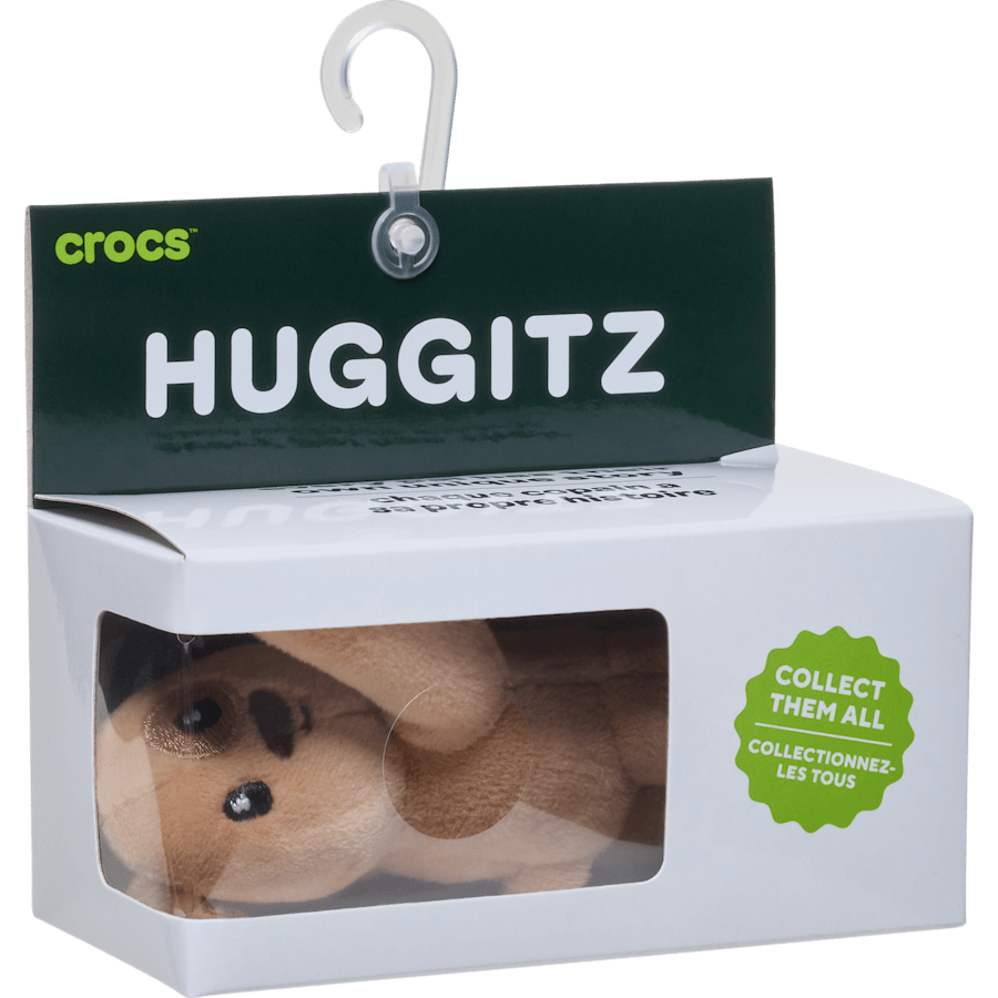 Huggitz Brown Puppy Jibbitz Shoe Charm - Crocs on sale