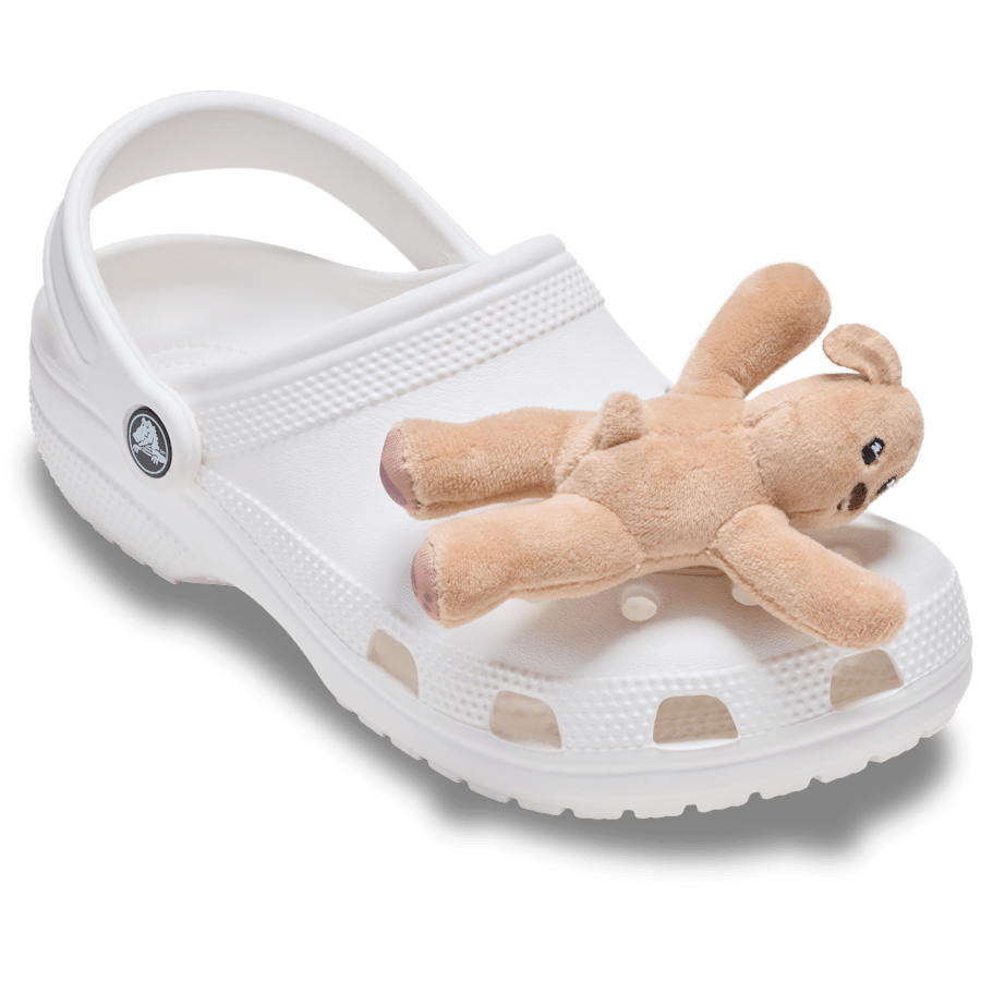 Huggitz Brown Puppy Jibbitz Shoe Charm - Crocs on sale