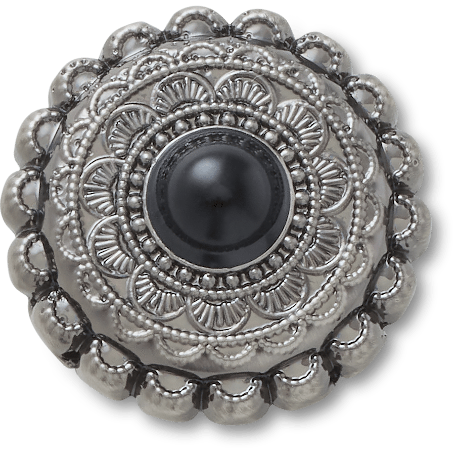 Silver and Black Emblem Jibbitz™ charms - Crocs near me