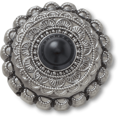 Silver and Black Emblem Jibbitz™ charms - Crocs near me