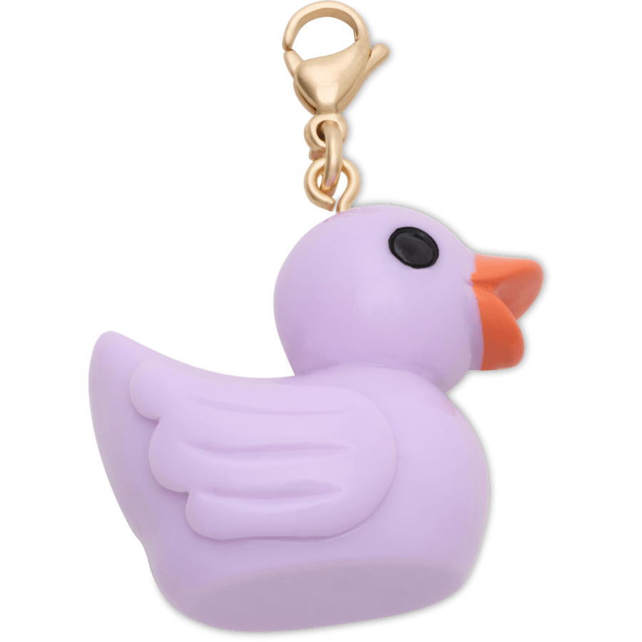 Purple Rubber Duck Charm Jibbitz Shoe Charm - Crocs discount