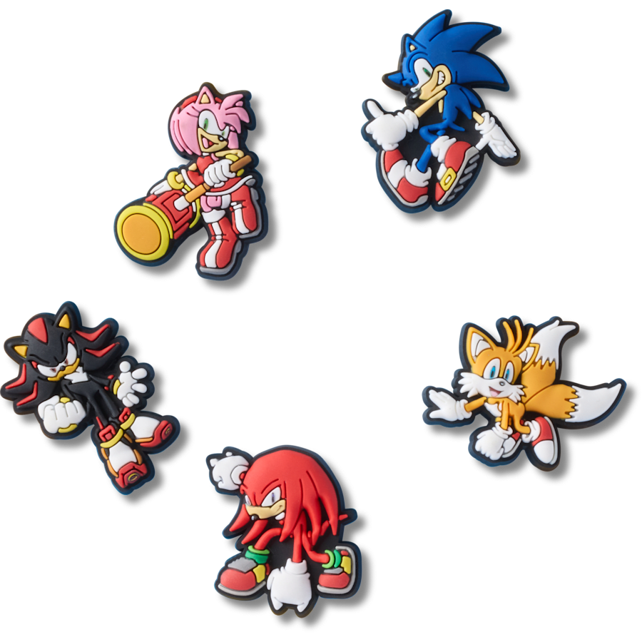 Sonic the Hedgehog 5Pck Jibbitz™ charms - Crocs US