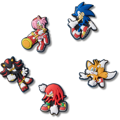 Sonic the Hedgehog 5Pck Jibbitz™ charms - Crocs US