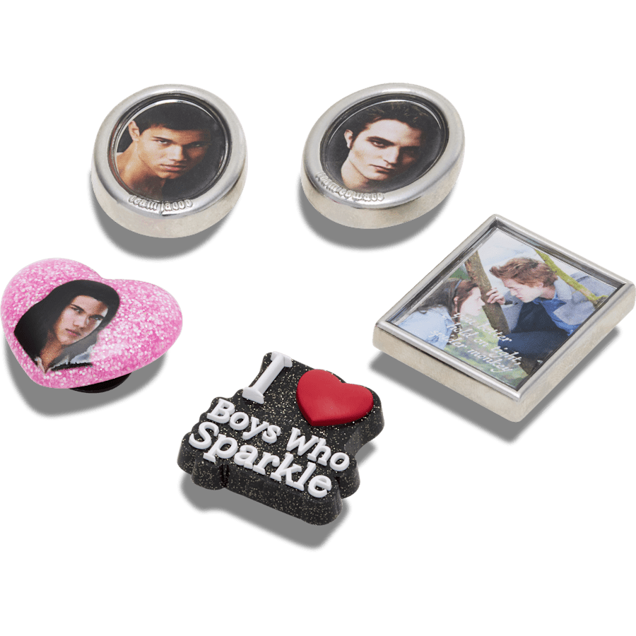 The Twilight Saga 5 Pack Jibbitz Shoe Charm - Crocs for sale