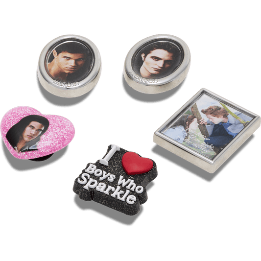 The Twilight Saga 5 Pack Jibbitz Shoe Charm - Crocs for sale