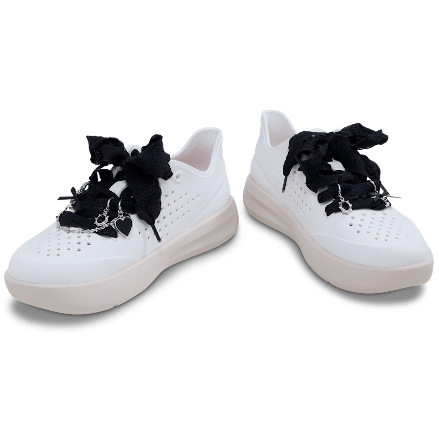 Laces and Dainty Bow Charm Kit Jibbitz Shoe Charm - Crocs discount