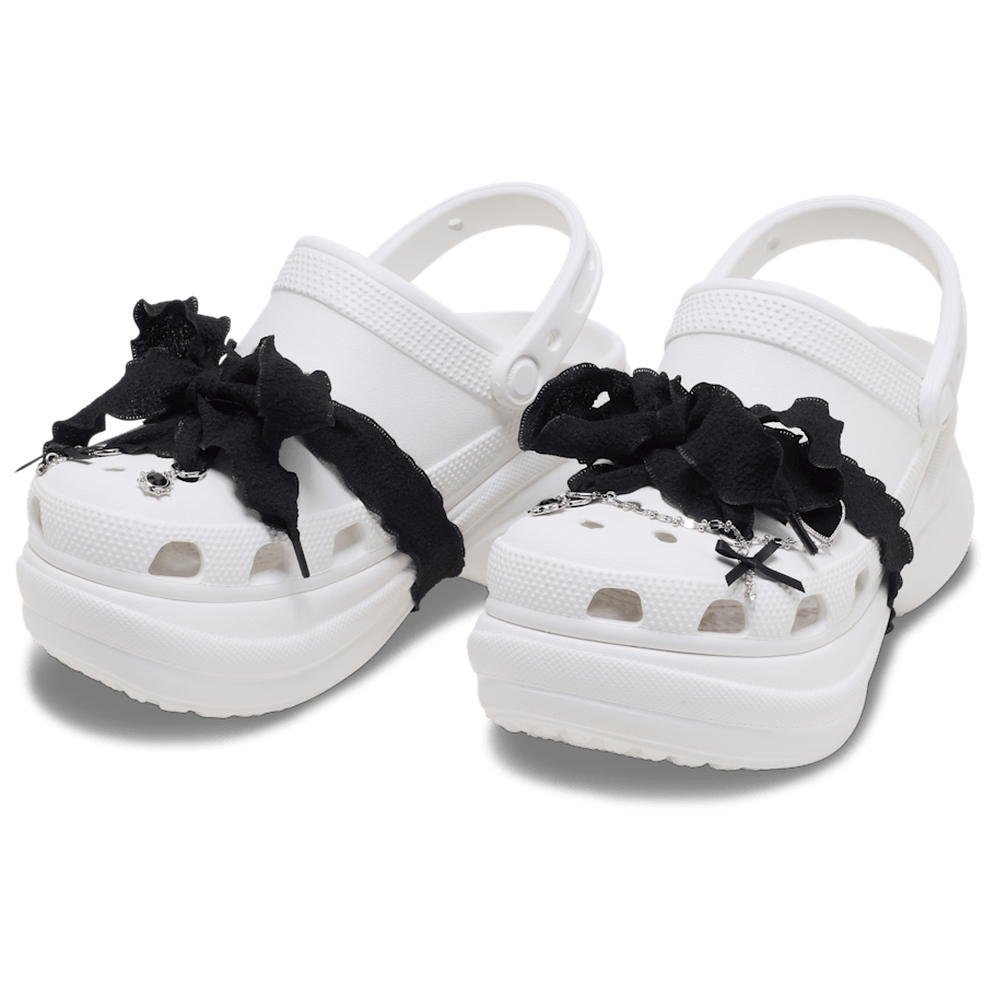 Laces and Dainty Bow Charm Kit Jibbitz Shoe Charm - Crocs discount