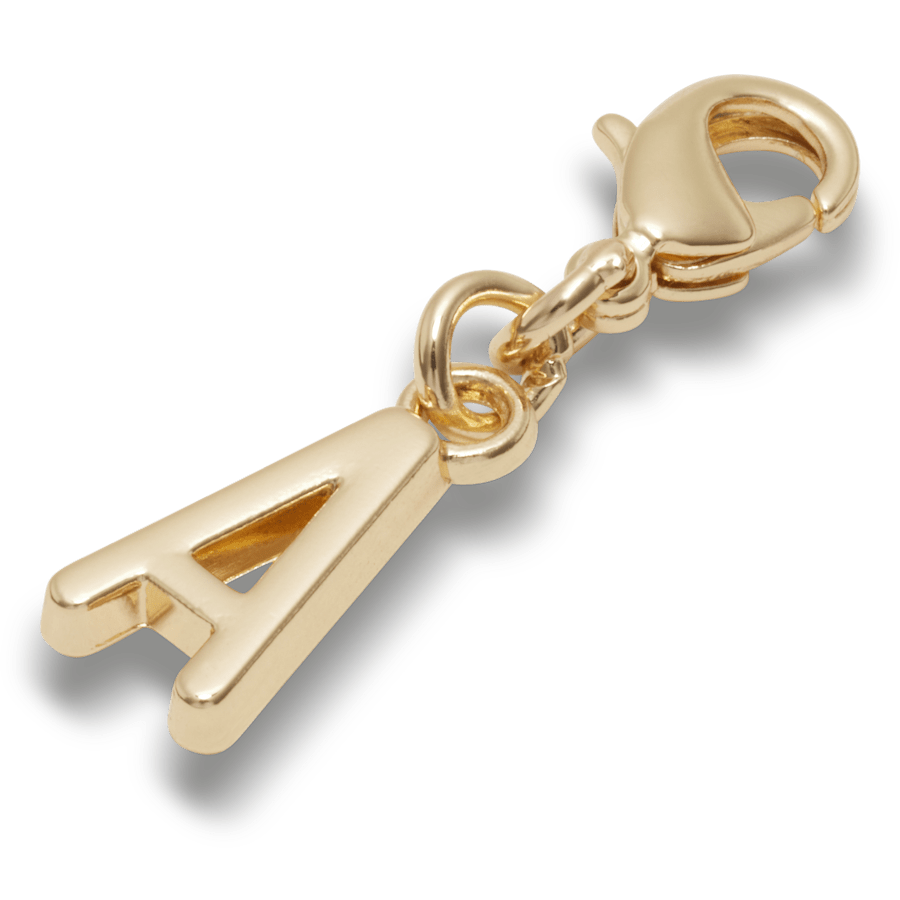 Gold Letter A Charm Jibbitz™ charms - Crocs outlet