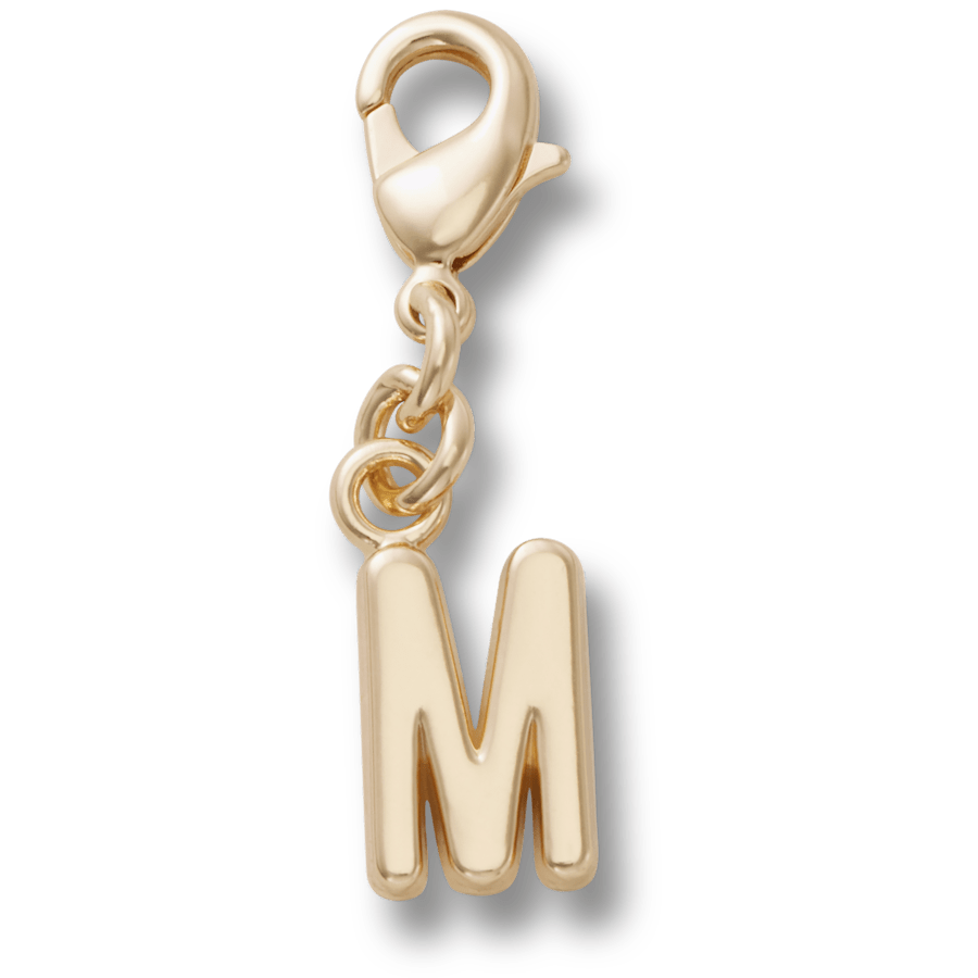 Gold Letter M Charm Jibbitz™ charms - Crocs US