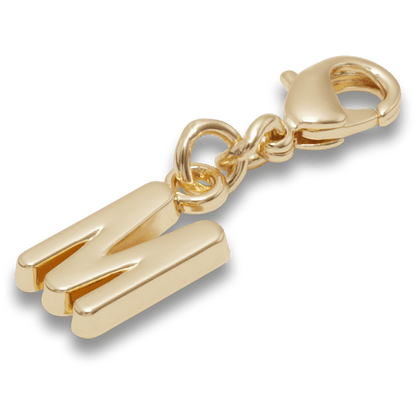 Gold Letter M Charm Jibbitz™ charms - Crocs US