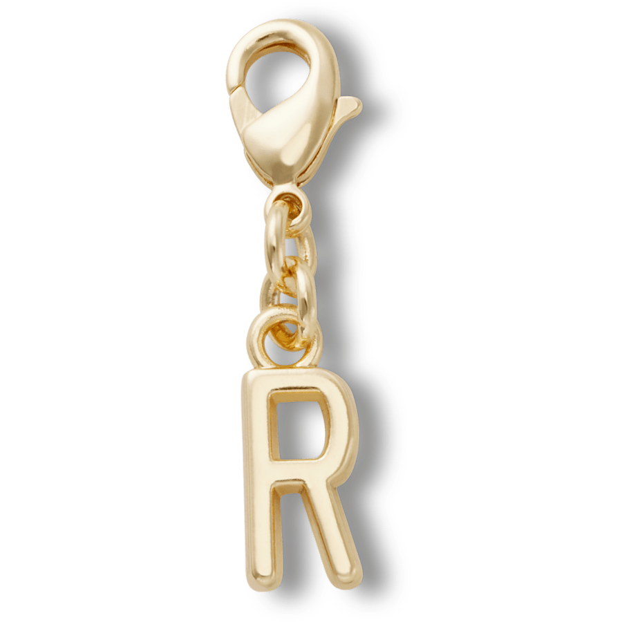 Gold Letter R Charm Jibbitz™ charms - Crocs online