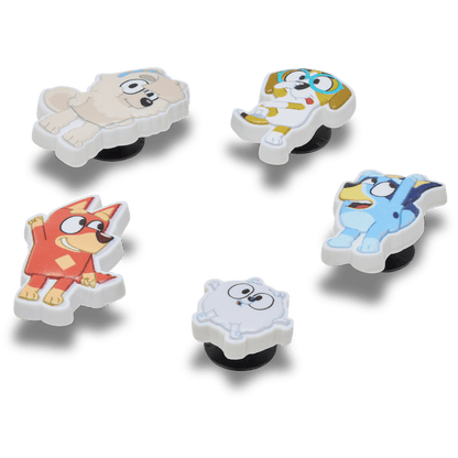 Bluey 5 Pack Jibbitz Shoe Charm - Crocs for sale