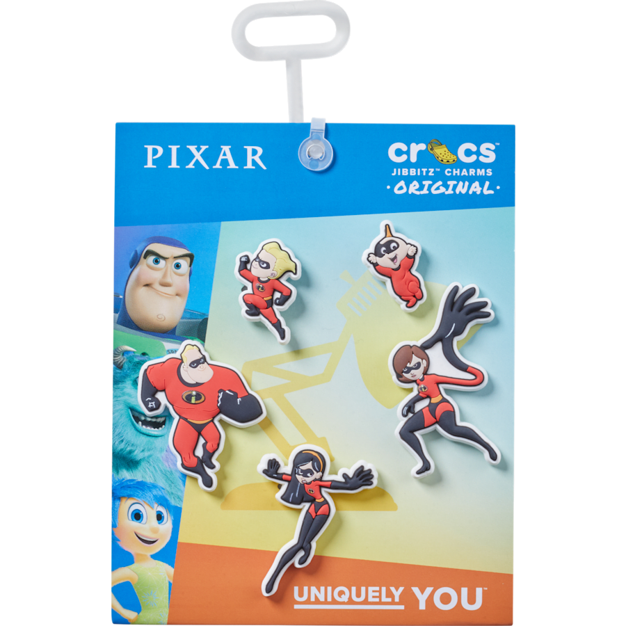 Pixar Incredibles 5 Pack Jibbitz charm - Crocs on sale