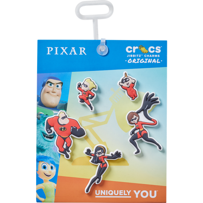 Pixar Incredibles 5 Pack Jibbitz charm - Crocs on sale