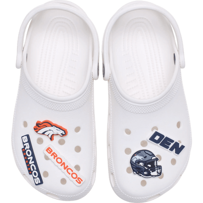 NFL Denver Broncos 5 Pack Jibbitz Shoe Charm - Crocs sale