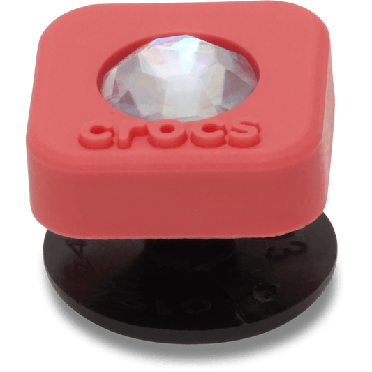 Red Square PVC SMT Gem Jibbitz™ charms - Crocs outlet