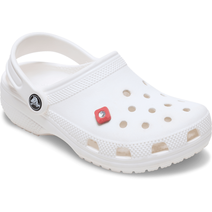 Red Square PVC SMT Gem Jibbitz™ charms - Crocs outlet