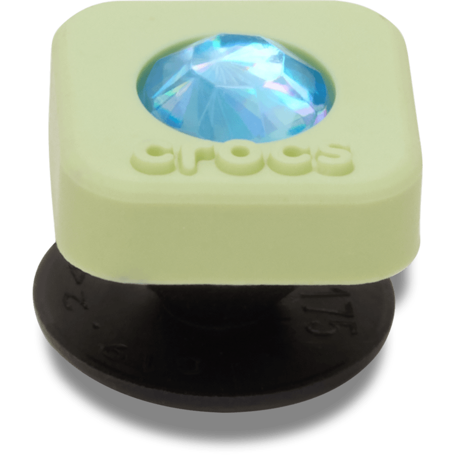 Green PVC Square SMT Gem Jibbitz™ charms - Crocs near me