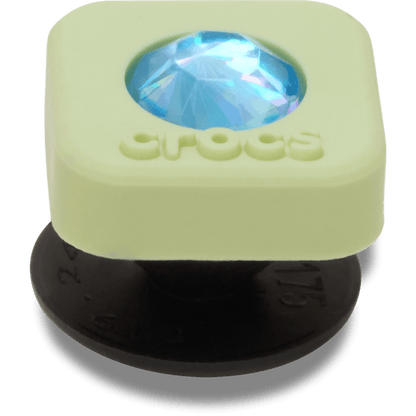 Green PVC Square SMT Gem Jibbitz™ charms - Crocs near me