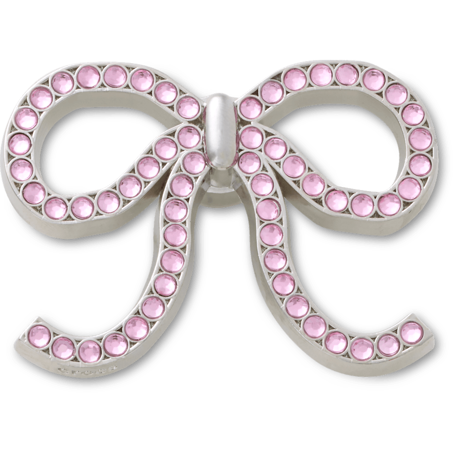 Pink Glittery Bow Jibbitz™ charms - Crocs on sale